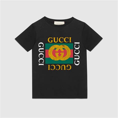 gucci t shirt 12 years|gucci shirt for kids boys.